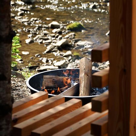 Novosiele Residence - Nad Gorska Rzeka - Lesne Spa Sauna Jacuzzi - Bieszczady Bystre  المظهر الخارجي الصورة