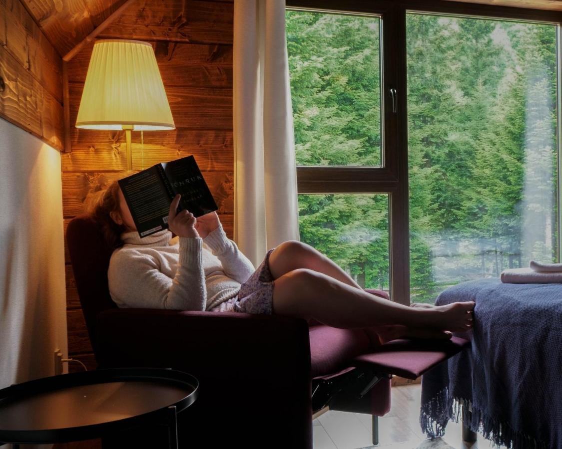 Novosiele Residence - Nad Gorska Rzeka - Lesne Spa Sauna Jacuzzi - Bieszczady Bystre  المظهر الخارجي الصورة