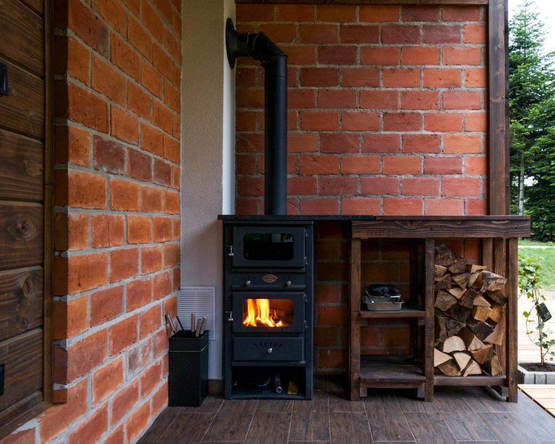 Novosiele Residence - Nad Gorska Rzeka - Lesne Spa Sauna Jacuzzi - Bieszczady Bystre  المظهر الخارجي الصورة