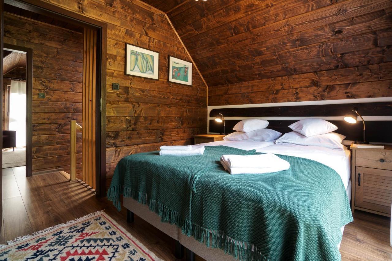 Novosiele Residence - Nad Gorska Rzeka - Lesne Spa Sauna Jacuzzi - Bieszczady Bystre  المظهر الخارجي الصورة