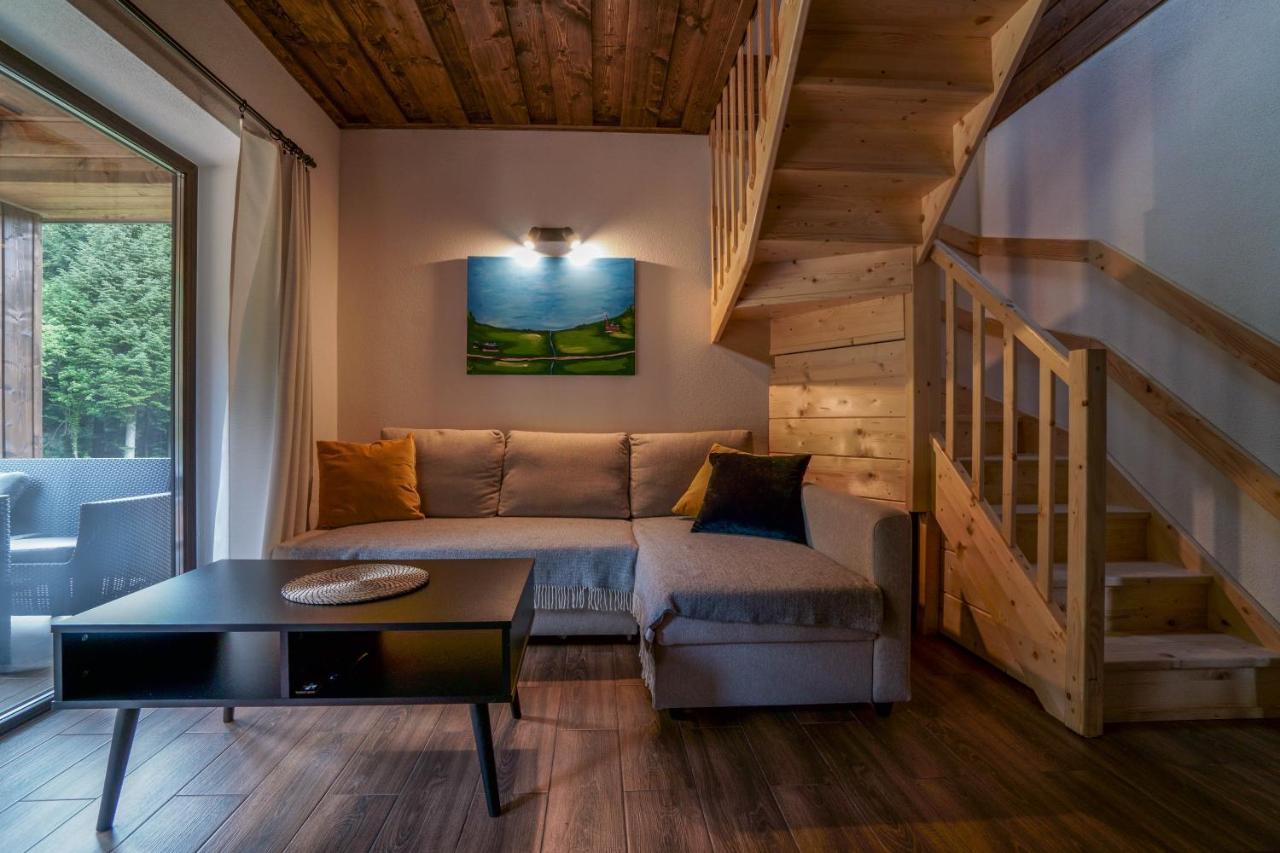 Novosiele Residence - Nad Gorska Rzeka - Lesne Spa Sauna Jacuzzi - Bieszczady Bystre  المظهر الخارجي الصورة
