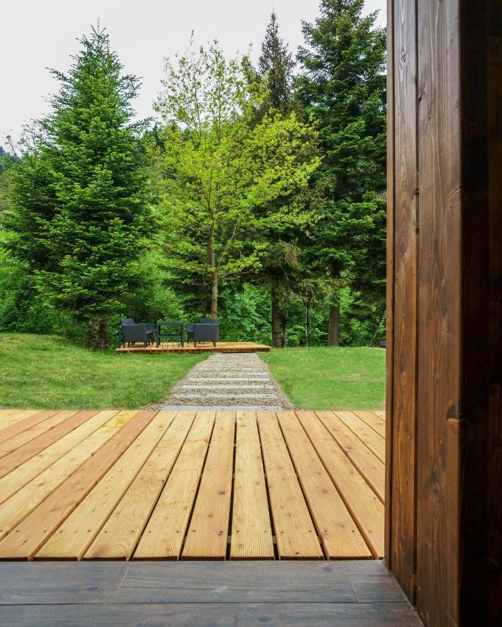 Novosiele Residence - Nad Gorska Rzeka - Lesne Spa Sauna Jacuzzi - Bieszczady Bystre  المظهر الخارجي الصورة