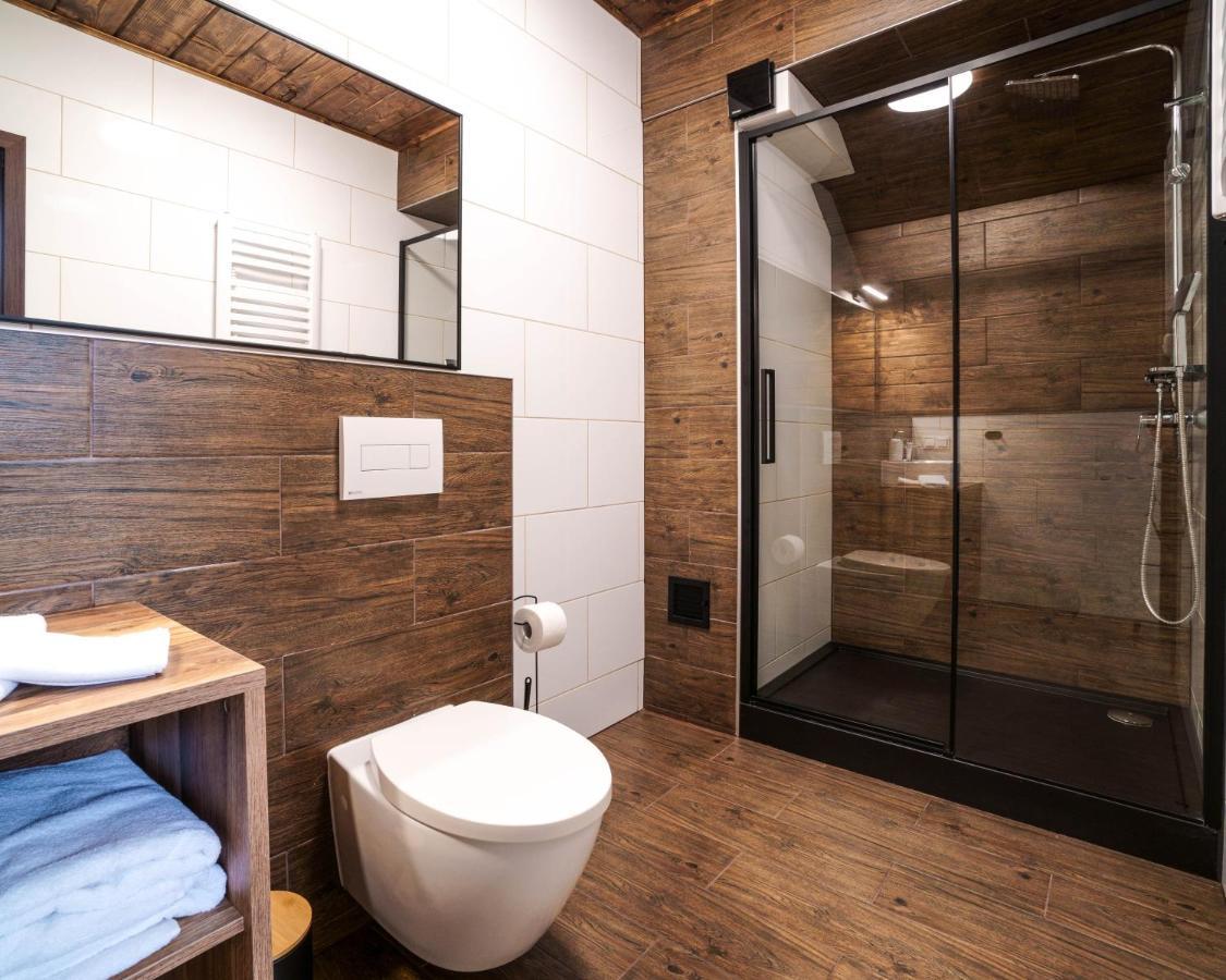 Novosiele Residence - Nad Gorska Rzeka - Lesne Spa Sauna Jacuzzi - Bieszczady Bystre  المظهر الخارجي الصورة