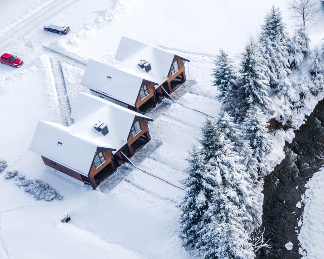 Novosiele Residence - Nad Gorska Rzeka - Lesne Spa Sauna Jacuzzi - Bieszczady Bystre  المظهر الخارجي الصورة