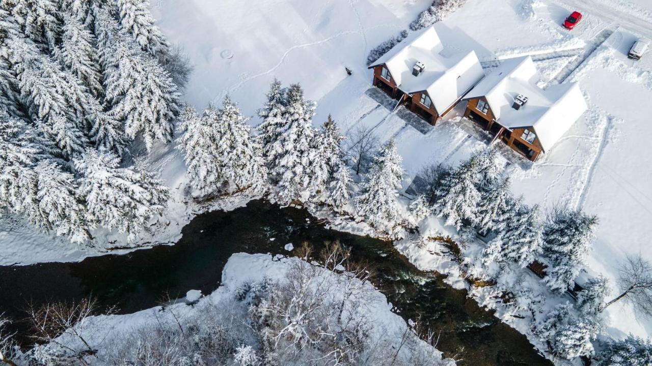 Novosiele Residence - Nad Gorska Rzeka - Lesne Spa Sauna Jacuzzi - Bieszczady Bystre  المظهر الخارجي الصورة